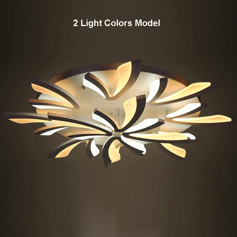 

SETTEMBRE Modern Bedroom LED Ceiling Light Round Dining Room Ceiling Fixtures Lighting Dimming