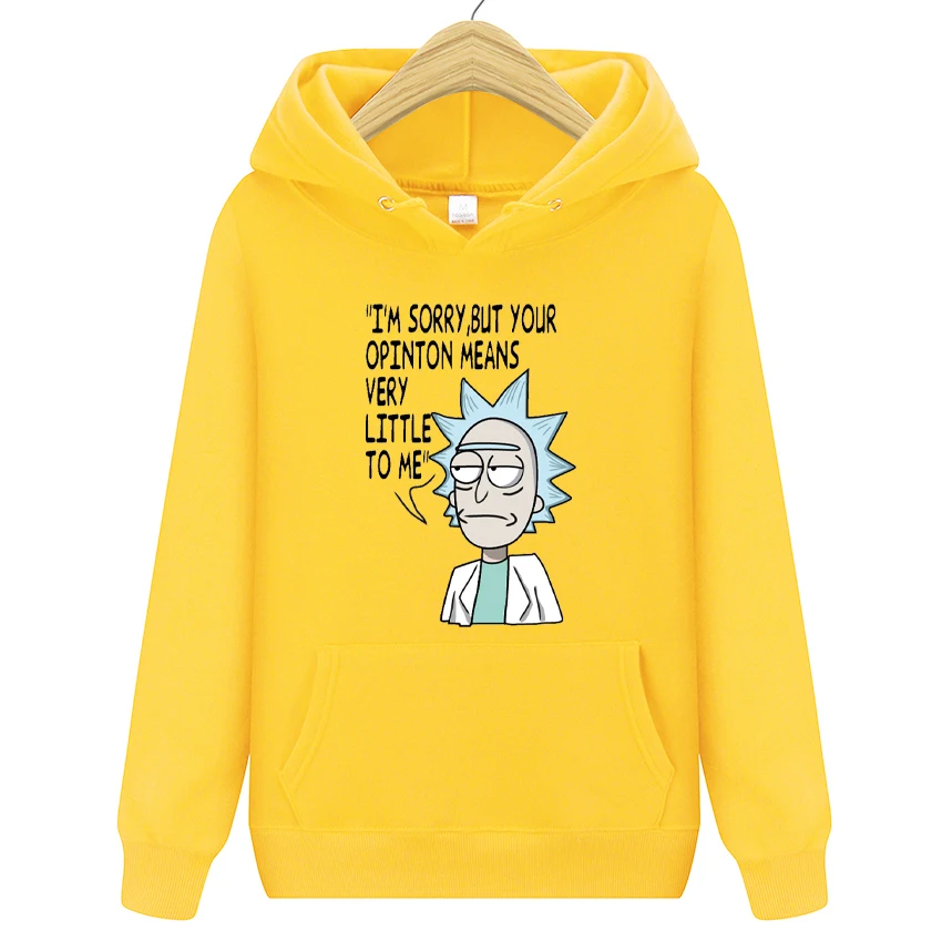 New Rick And Morty Winter Hoodies