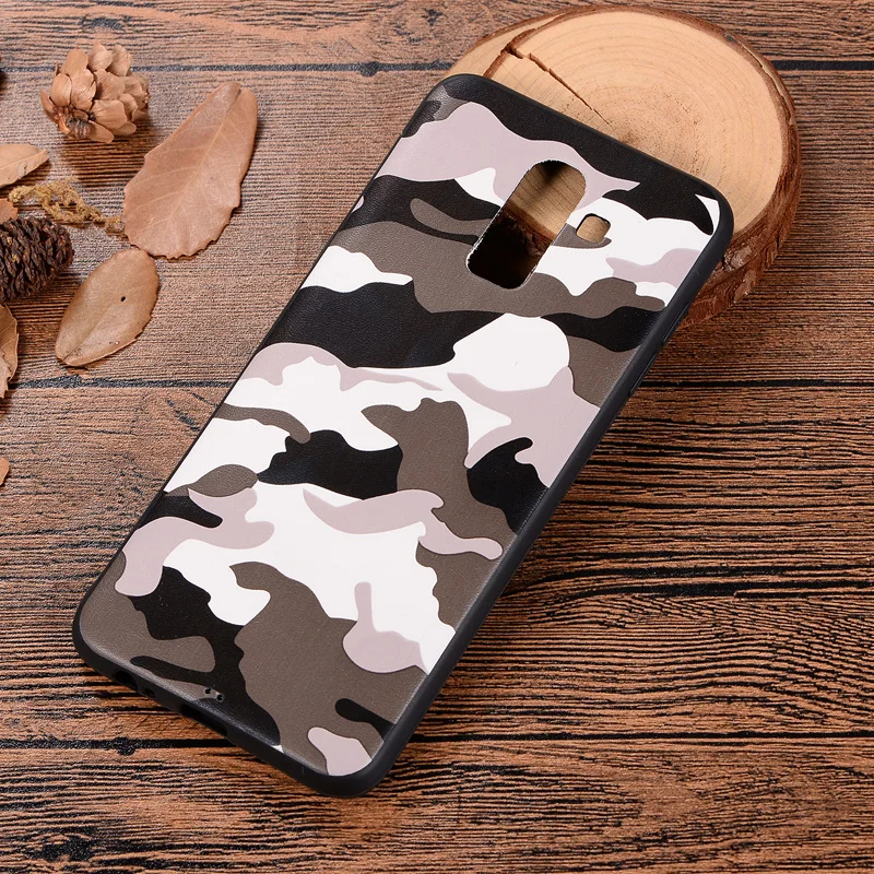 

Phone Case for Samsung Galaxy J4 J6 Plus J2 Core Plus J8 2018 Case Army Camo Cover Case for Samsung J5 J7 2016 J3 2017 Pro Coque