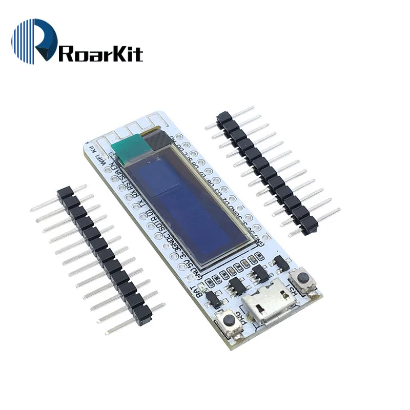 

Internet Development Board ESP8266 WIFI chip 0.91 inch OLED can brush NodeMCU module for arduino