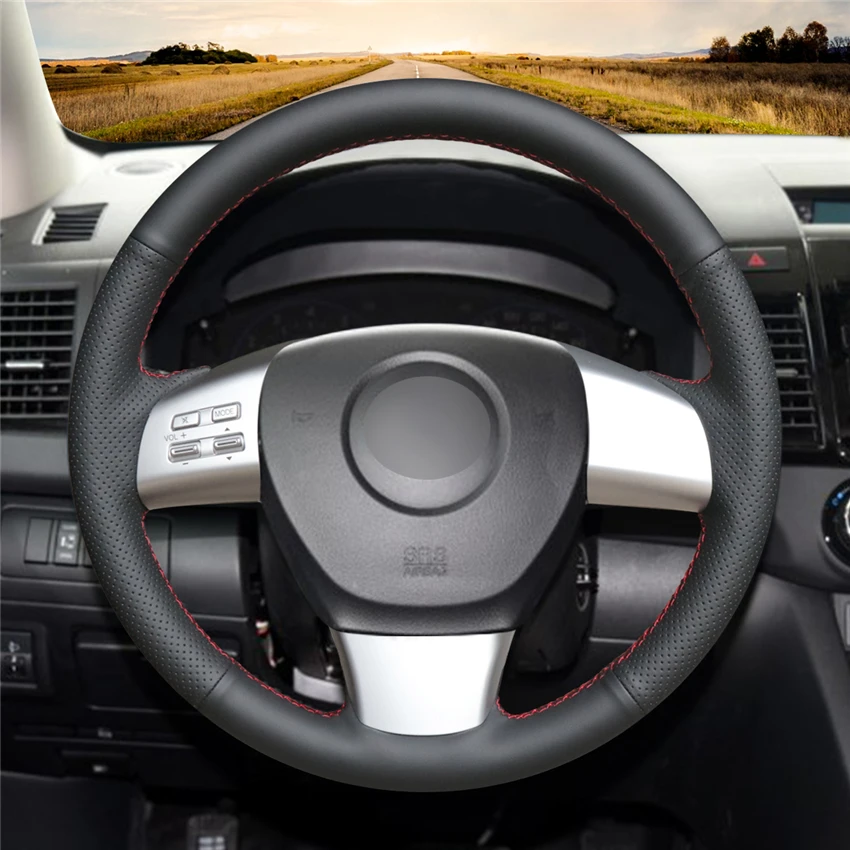 Сделай сам черная искусственная кожа из микроволокна для Mazda 6 (US) 2009 2010 8 2011 2015 CX9 2007