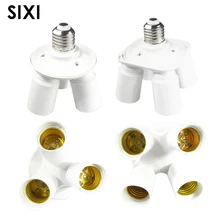 Держатель лампы конвертер Гибкий вращения E27 на E27/E40 до 3 E27 E27/E40 до 4 E27 основание светильника