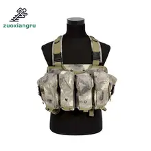 Zuoxiangru открытый для мужчин Охота тактический камуфляж Cf обычное поле майка для активного отдыха для мужчин сильный с мульти-жилет с прорезными карманами один размер
