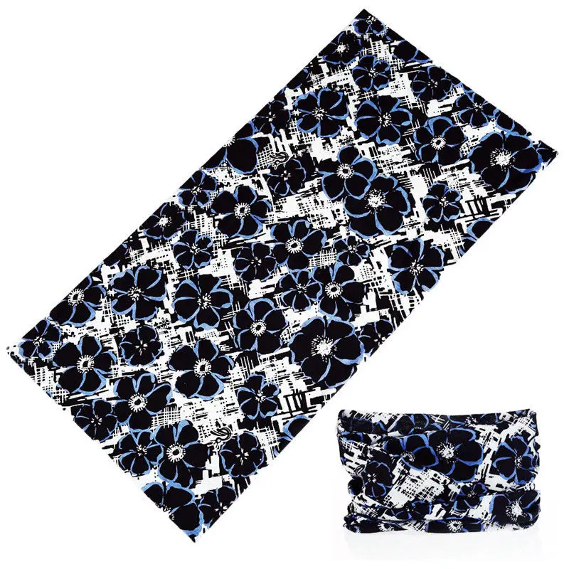 Buffe New Design Coconut Tree Print Women Men Magic Seamless Bandanas Tubular Face Bandana Headscarves Pirate Head Scarf Shemag mens head wrap bandana Scarves