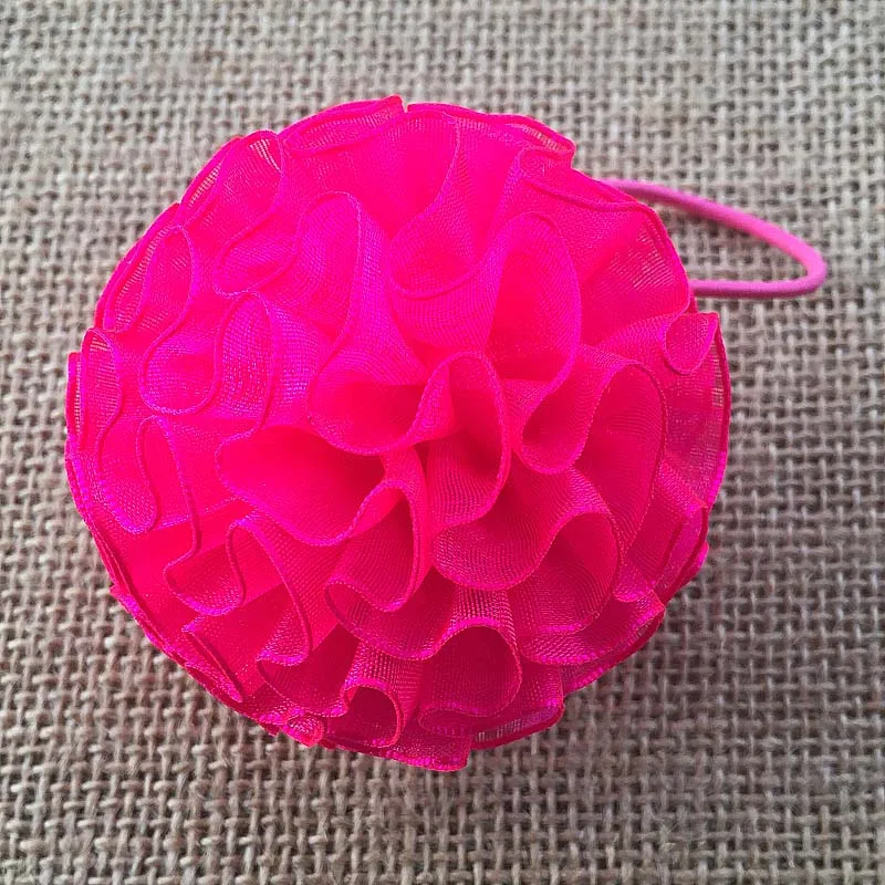 

2pcs Ponytail Elastic Holders Beauty cute Style Super Quality 2016 New spherical Hair Accessories Girl child Rubber Band Tie Gum