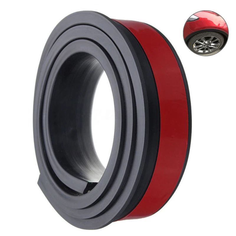 

1.5M Universal Rubber Car Wheel Arch Protection Moldings Anti-collision Mudguard