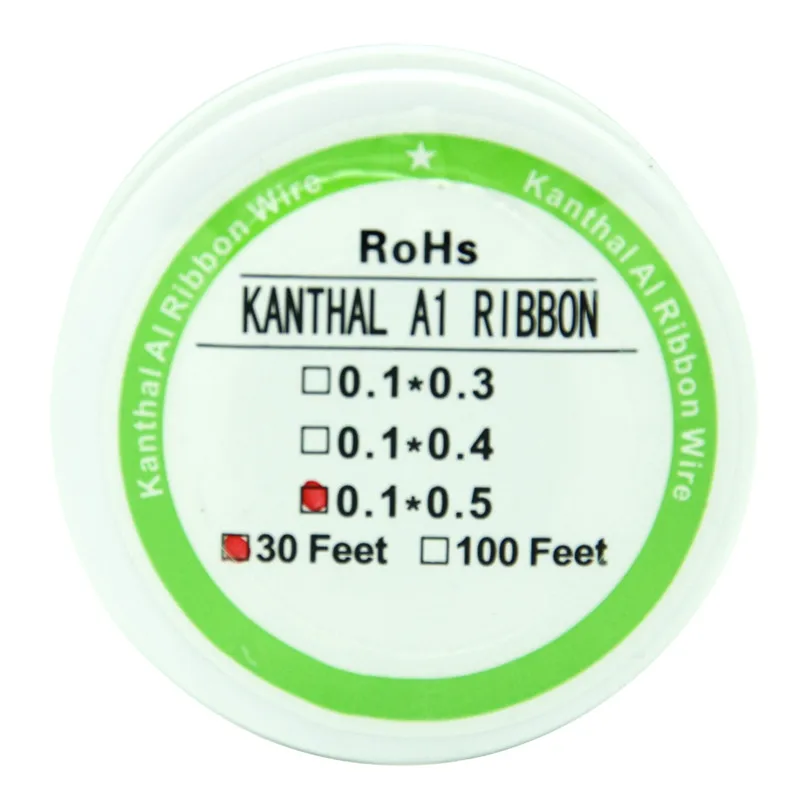 0.5x0.1mm Flat Ribbon Wire Resistance Wire (10meter=30feet