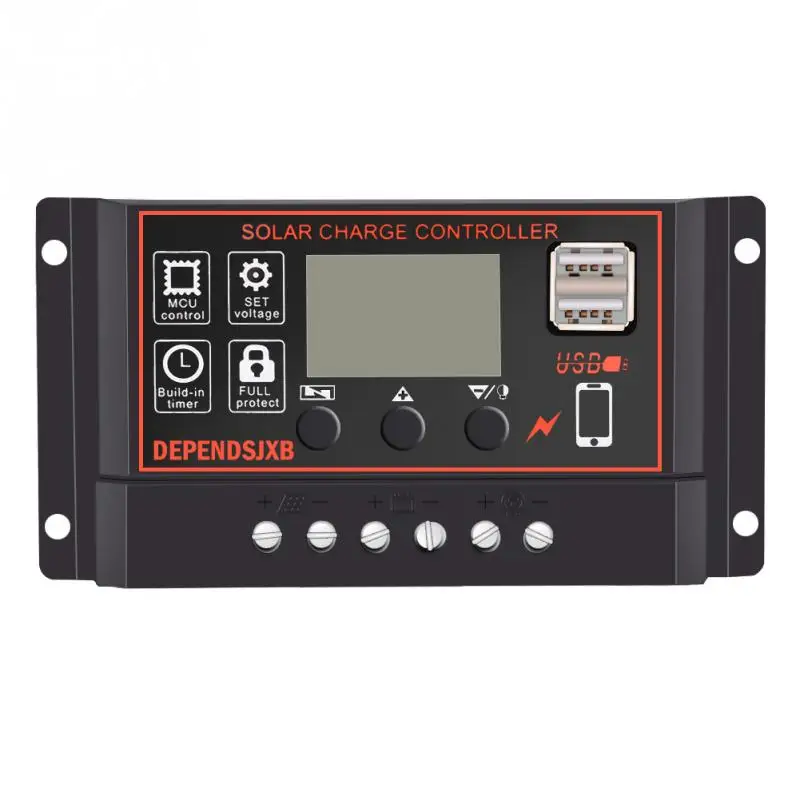 

Photovoltaic Solar Controller For DEPENDSJXB Anti-thunder Protection Waterproof LCD Street Light Solar Charge Controller