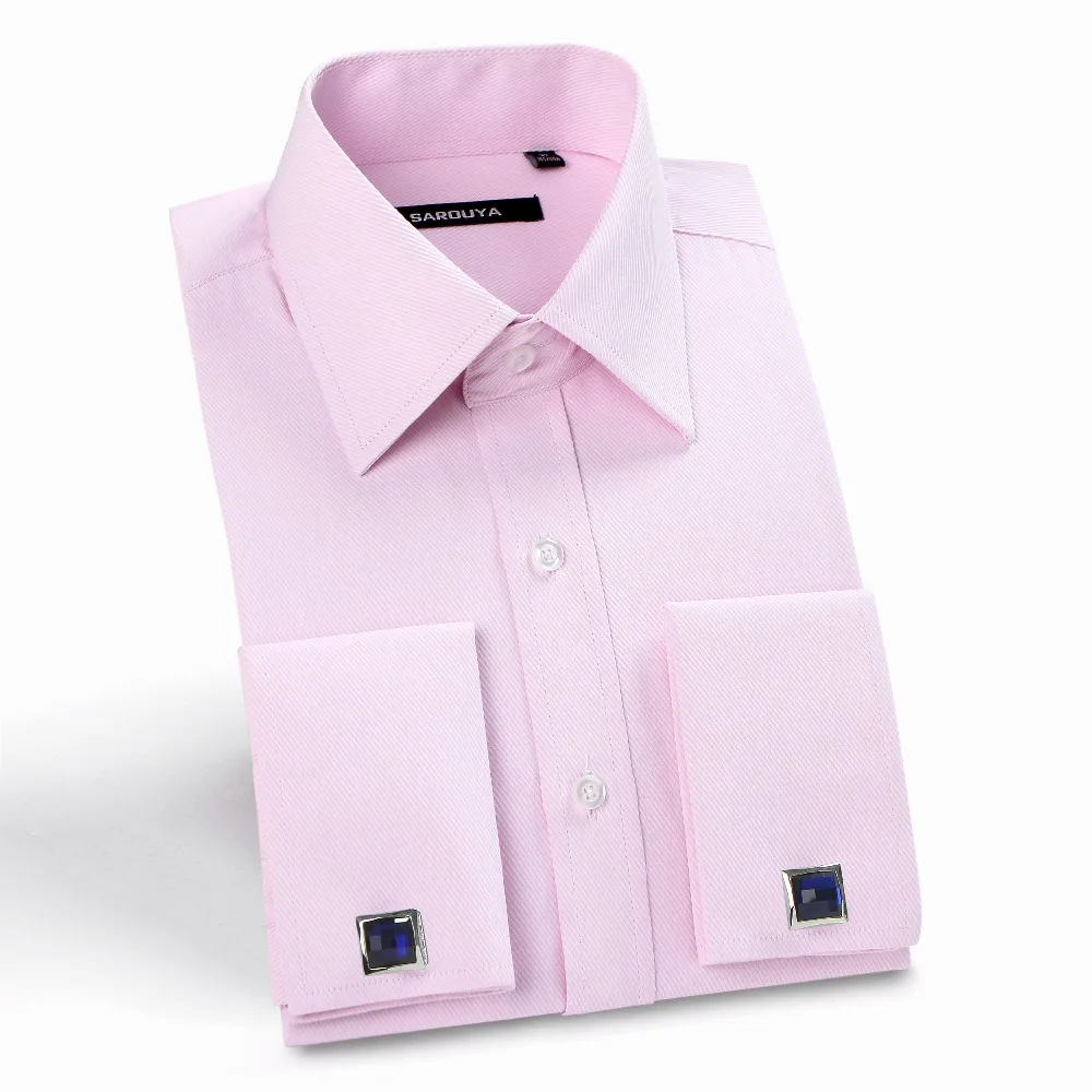 Orinery Лидер продаж дизайнер белый French Cuff Dress Shirt классическая мужская рубашка с длинным рукавом Slim Fit Марка мужская одежда с запонки