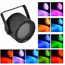 New Professional LED Stage Lights 86LED RGB PAR LED DMX Stage Lighting Effect DMX512 Master-Slave Led Flat for Disco Party KTV