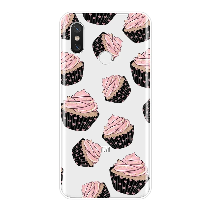 Силиконовый чехол для телефона Xiaomi Mi 5 5C 5S 5X 6 6X Plus милый мягкий накладка с