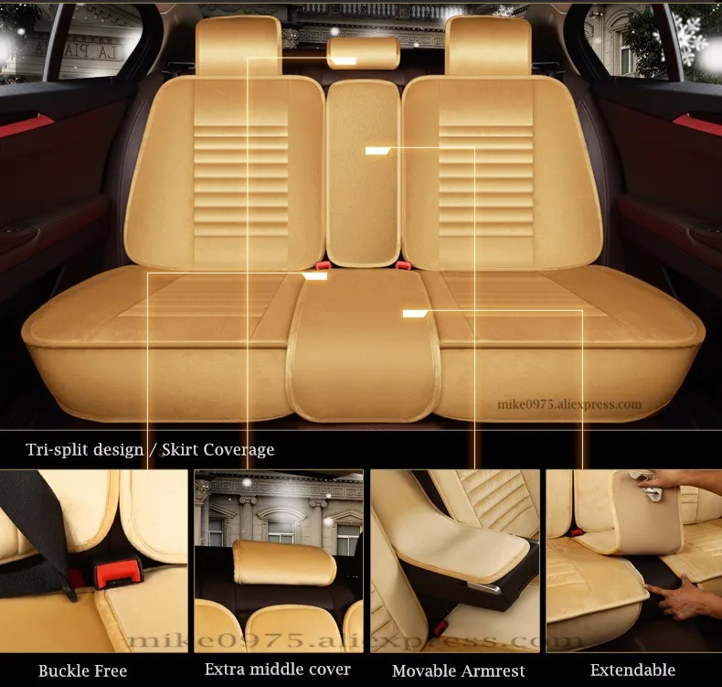 warm winter down cotton seat covers d30