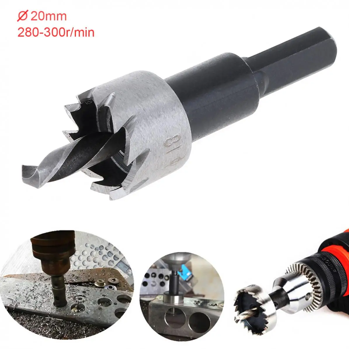 Aluminum Drill Bit Set Wood 20 Pcs Drill Bit High Speed Steel Hole Drilling Tool for Stainless Steel Angle Iron Woodworking Drilling Tool for Stainless Steel 3.5mm