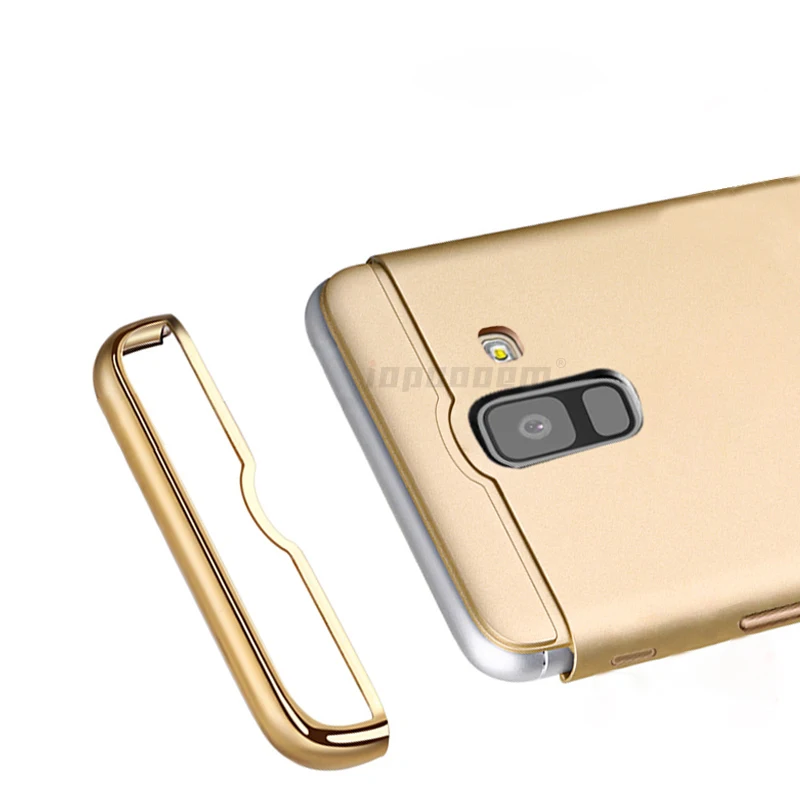 Для Samsung Galaxy J8 2018 чехол Роскошный 3 в 1 PC жесткий для J800 J800F SM чехол|Чехлы-накладки| |
