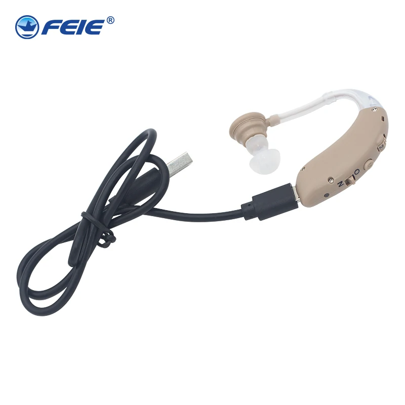 2019 Новое поступление за ухом USB слуховой аппарат Беспроводной Bluetooth