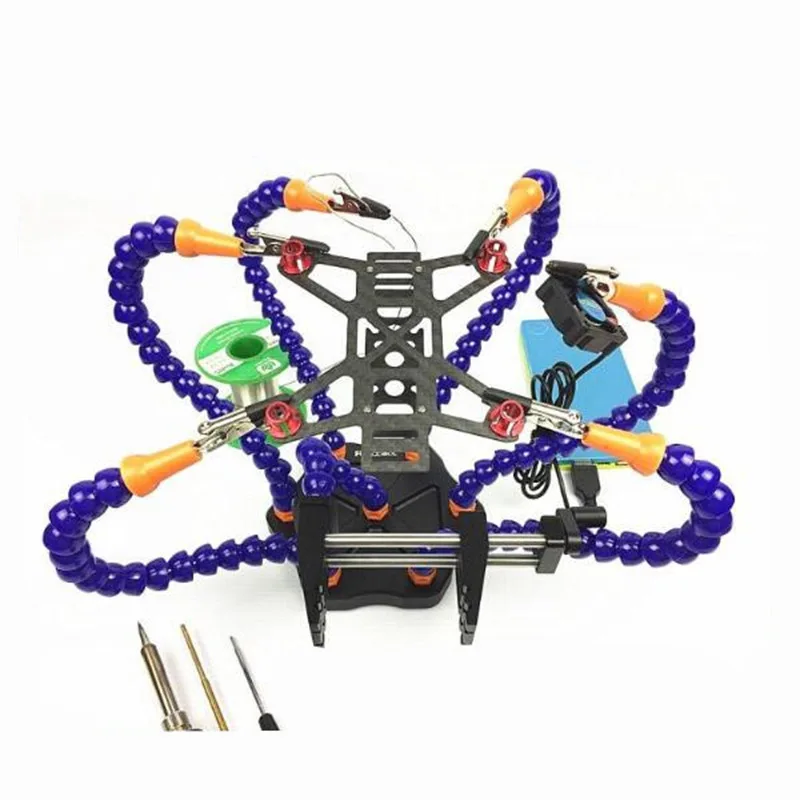 Helping Hands Third Hand Soldering Tool Flexible Arms Six Arm Soldering Station