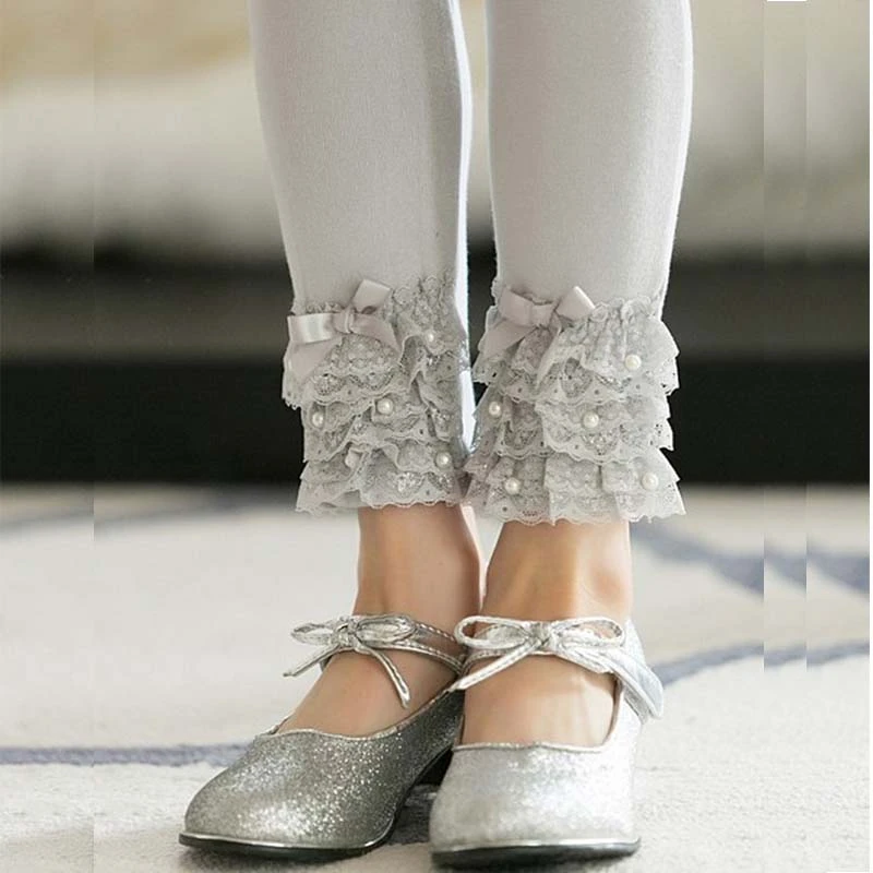 baby lace leggings