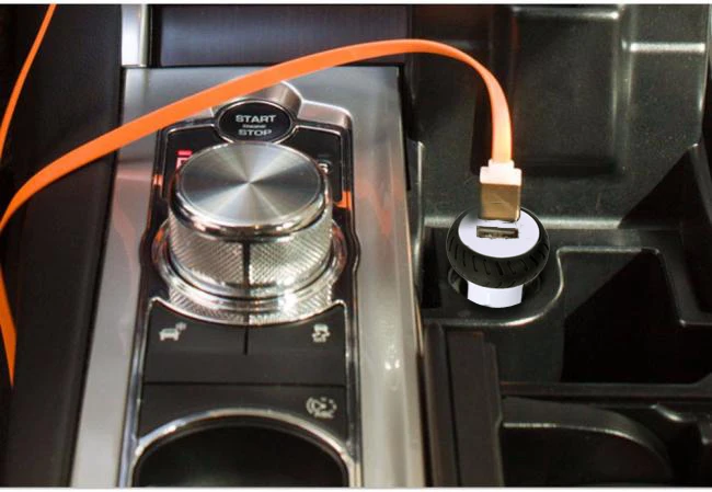 Автомобильное зарядное устройство 5 в 3,1 А, светодиодный дисплей, универсальное автомобильное зарядное устройство с двумя usb-портами для samsung, для iPhone, 12-24 В, прикуриватель