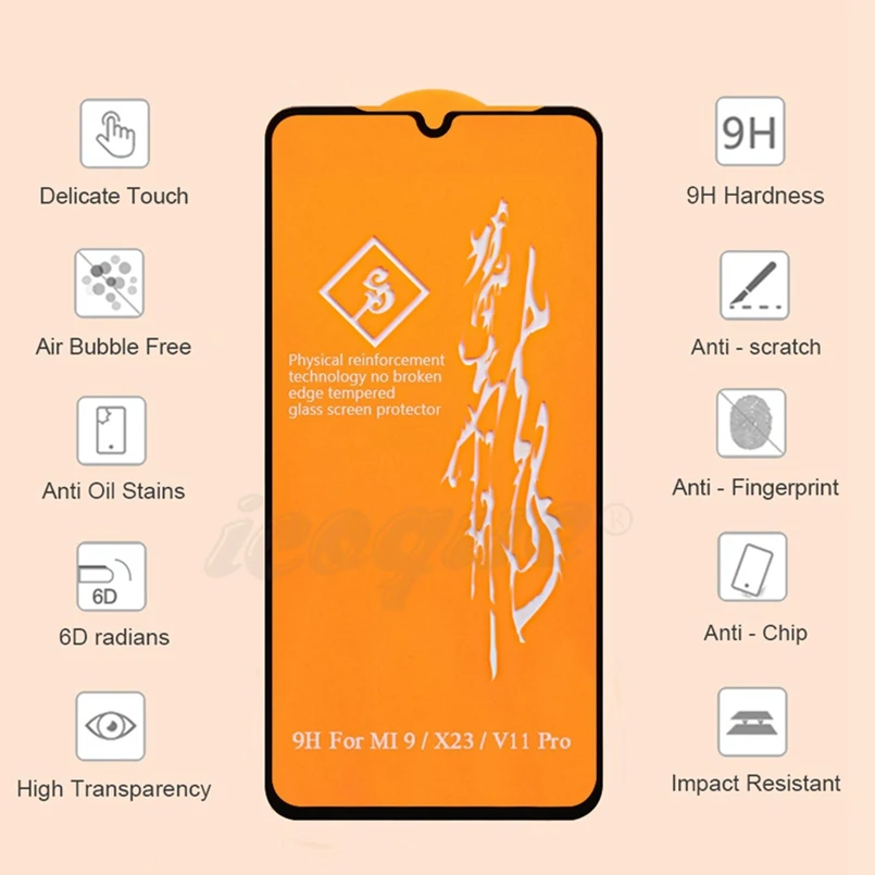 6D стекло для Xiao mi Red mi 8 8a Note 7 8 Pro 8t K20 4X защита экрана закаленное стекло для Xiao mi Red mi 6 6a mi 9 Lite 9t A3 Play