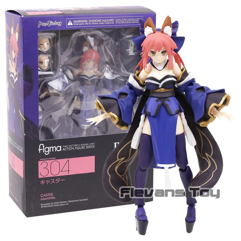 Судьба/EXTRACaster Tamamo без Mae Figma 304 ПВХ фигурку Движимое модель игрушки коллекция