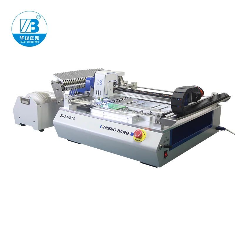 

ZB3245TS High Precise Desktop Visional Pick And Place Machine PCB Size 320*450mm Automatic Pick And Place Machine With Vision