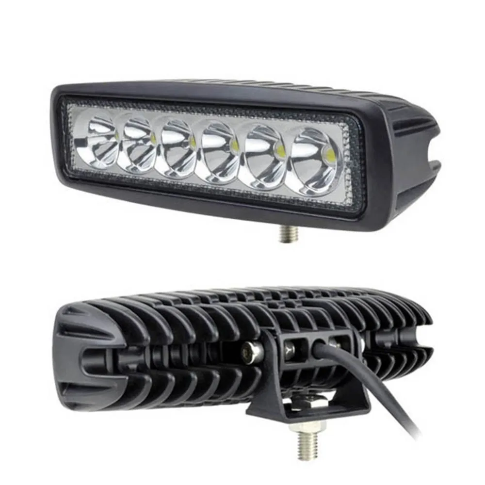 Buy 6inch 18W Mini LED Bar 12V 4X4 LED Day time Running Lights Flood Spot for