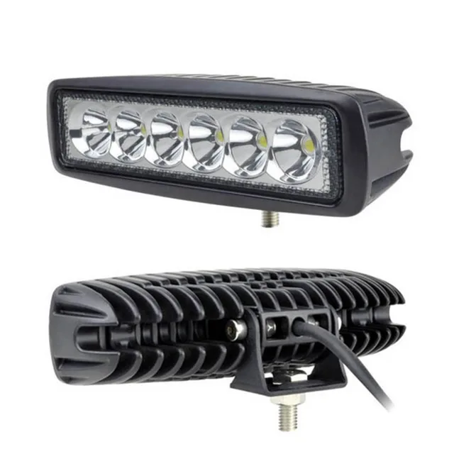 6inch 18W Mini LED Bar 12V 4X4 LED Day time Running Lights Flood Spot