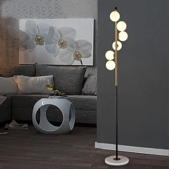 

Modern LED Living Room Standing Luminaires Nordic Lights Bedside Illumination Home Lighting Fixtures Bedroom Floor Lamps