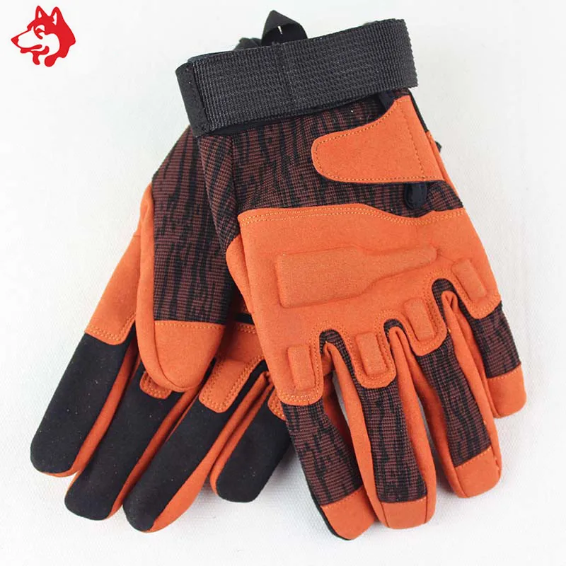 microfiber+polyester full finger outdoor climbing non slip sports