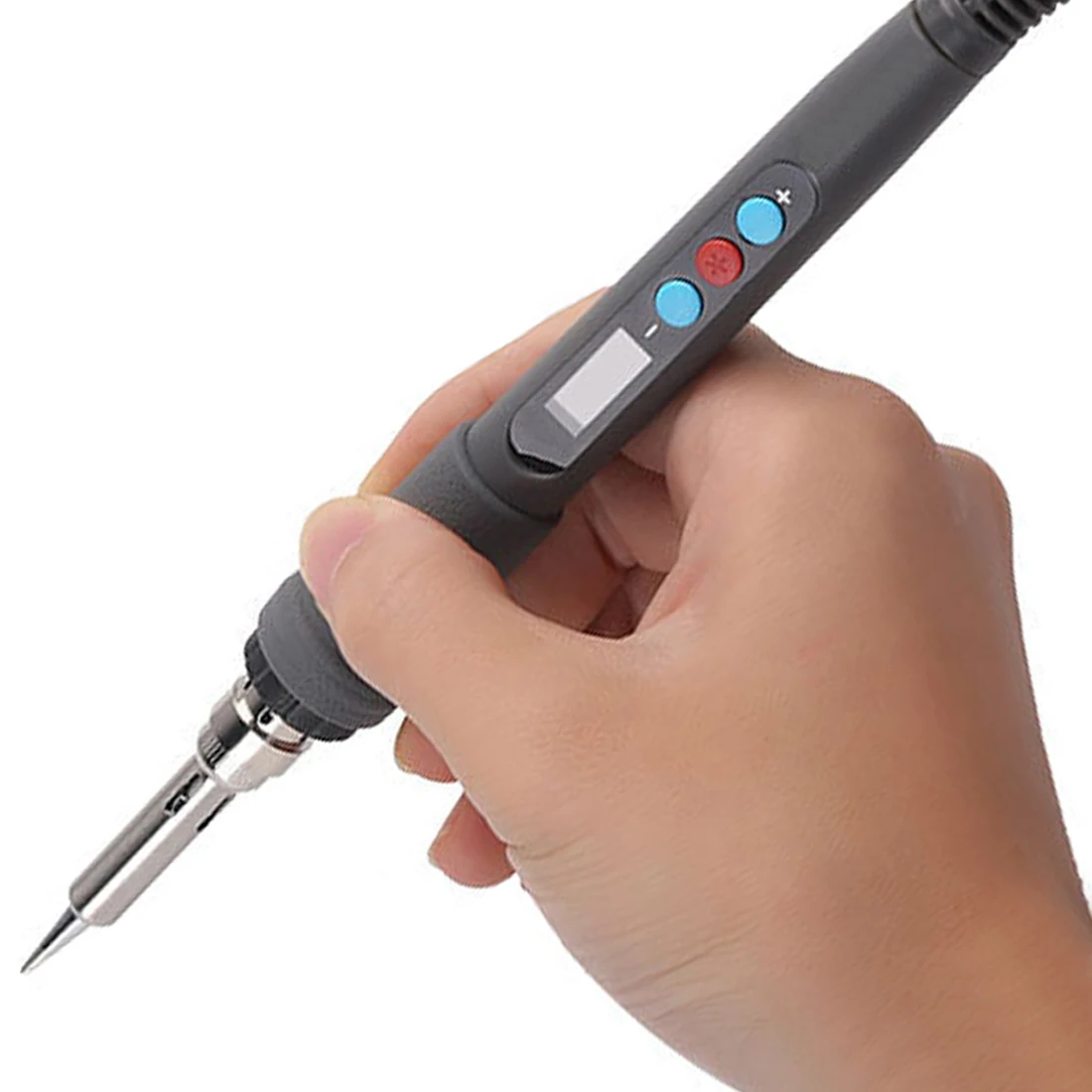 

60W Electric Soldering Irons Temperature Adjustable Electric Iron Mini Handle Heat Pencil Soldering Iron 220V US/EU Plug