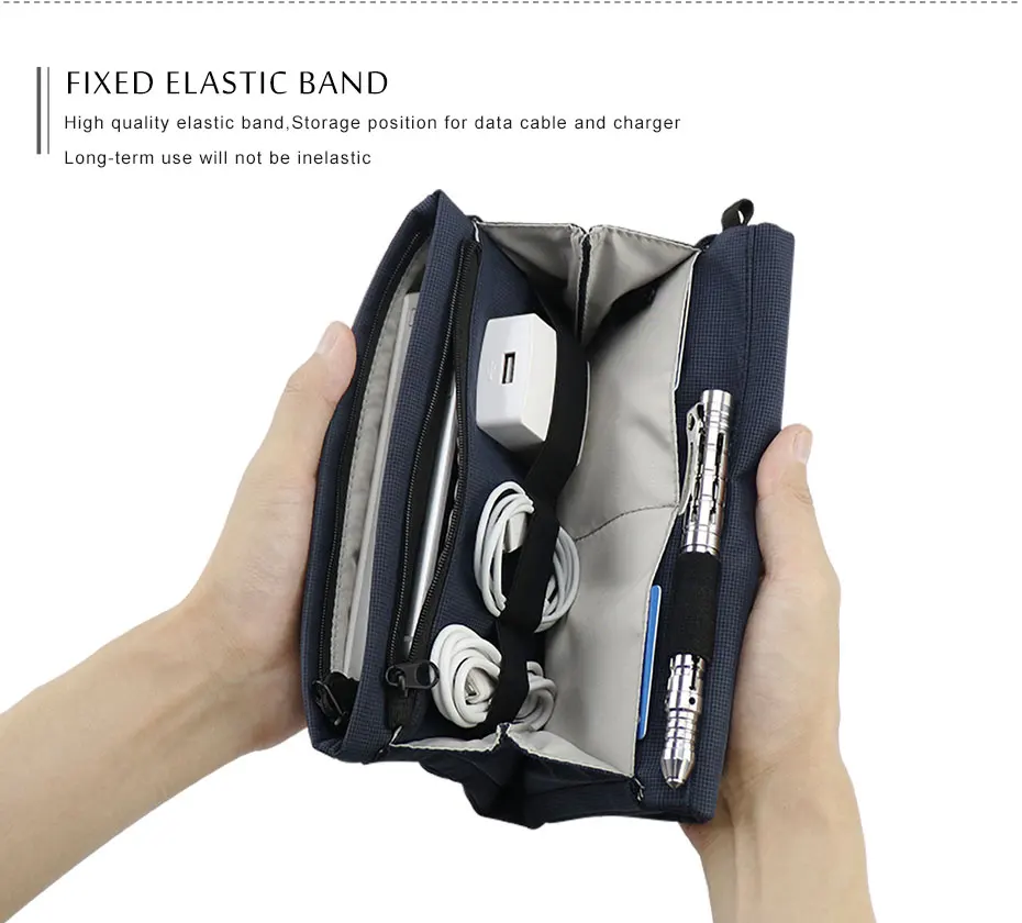 USB Cable Storage Bag