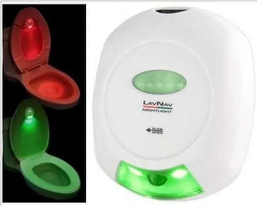 Us 7 99 Useful Night Light Motion Sensor Toilet Which Turns On When You Roach In The Dark Makes Easy To See Lights From