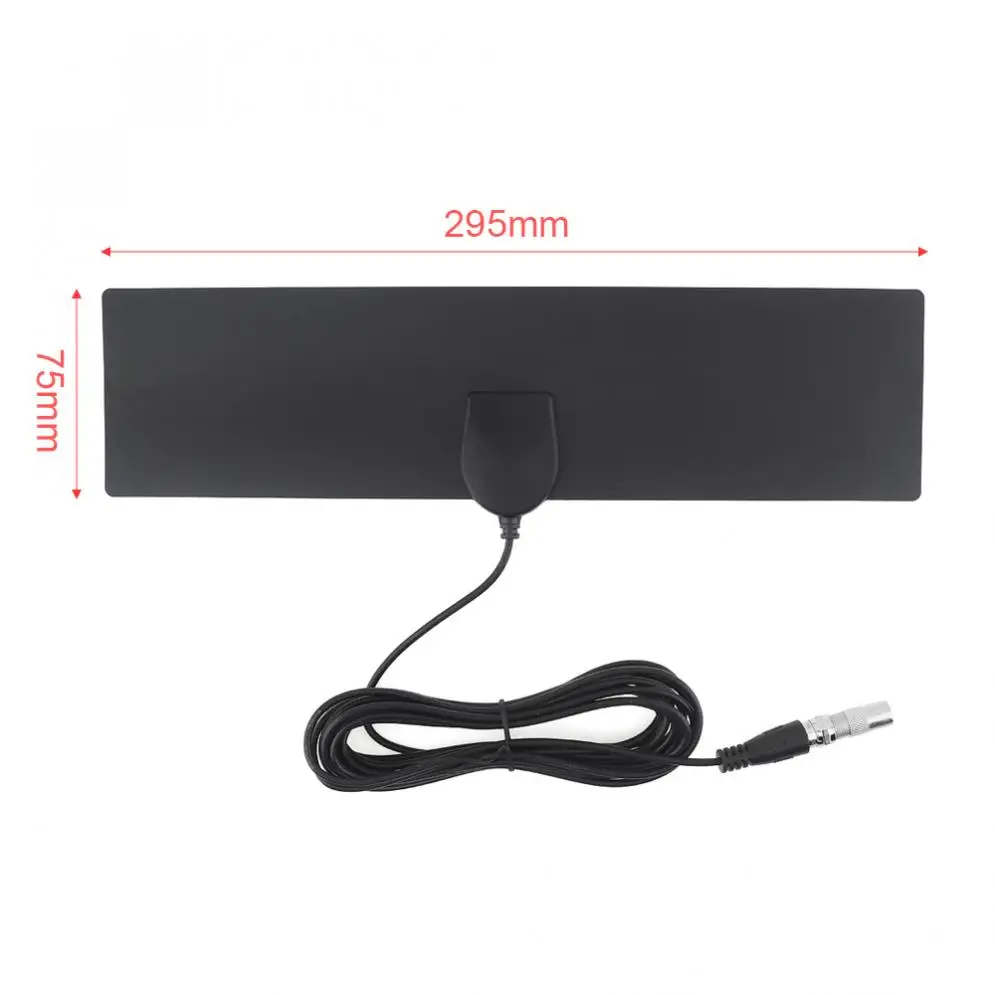 HD 4K VHF UHF Freeview 30dBi версия внутренняя цифровая HD ТВ антенна с усиленным диапазоном 50 милей и универсальным разъемом