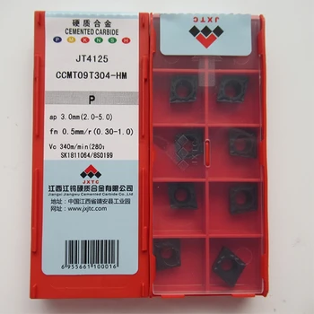 

CCMT09T304-HM JT4125 Carbide Inserts 10pcs for CNC blade