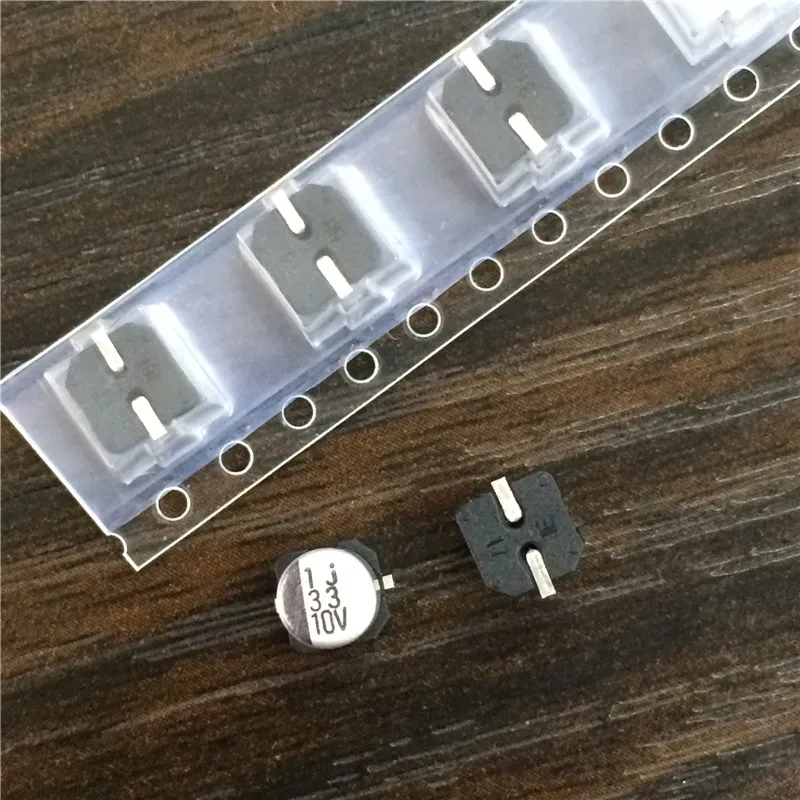 10pcs 33uF 10V ELNA RV2 5x5.3mm 10V33uF Chip type SMD Electrolytic Capacitor