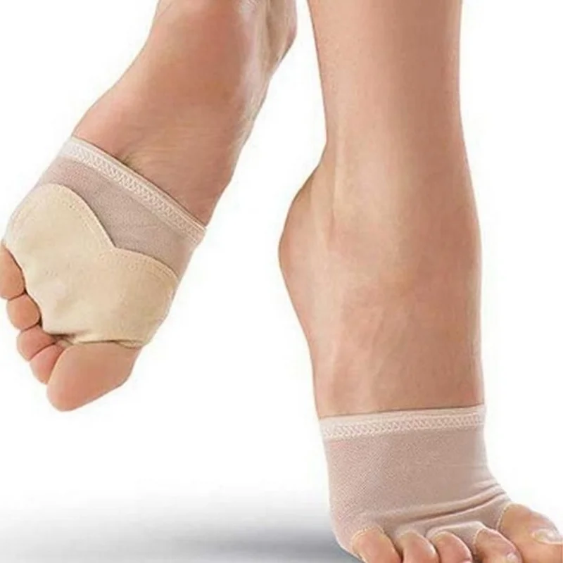 1 Pair Dance Socks Pop Women Belly Ballet Dance Toe Pad Feet Protection
