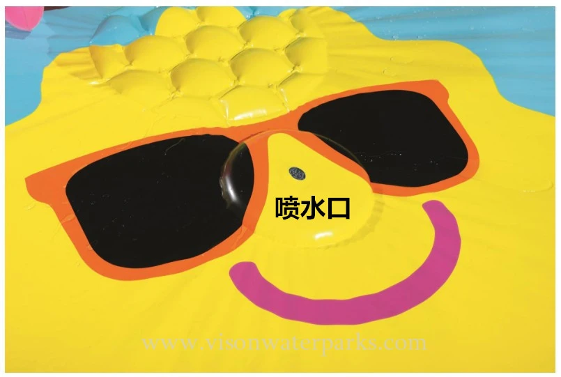 53071 Sunshine Land Recreation Pool Recreational Water Jet Pool Inflatable Slide Pool (5)