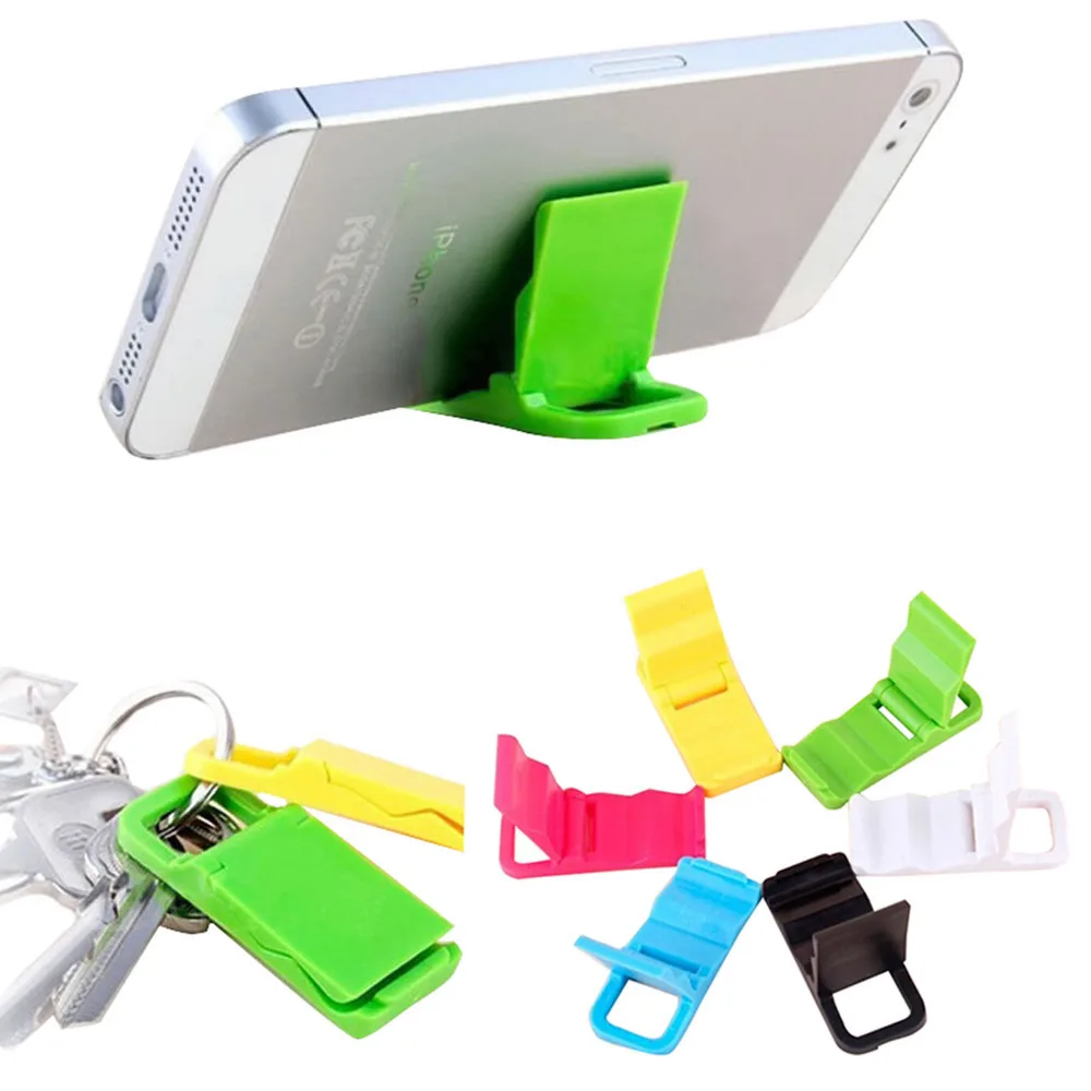 Buy 1pcs Candy Color Phone Holder Bracket Mini Plastic