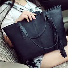 Fashion Designer Nette frauen Vintage Quaste Handtasche Kurze Pu-leder Umhängetasche Große Kapazität Bag Multi Candy Farbe