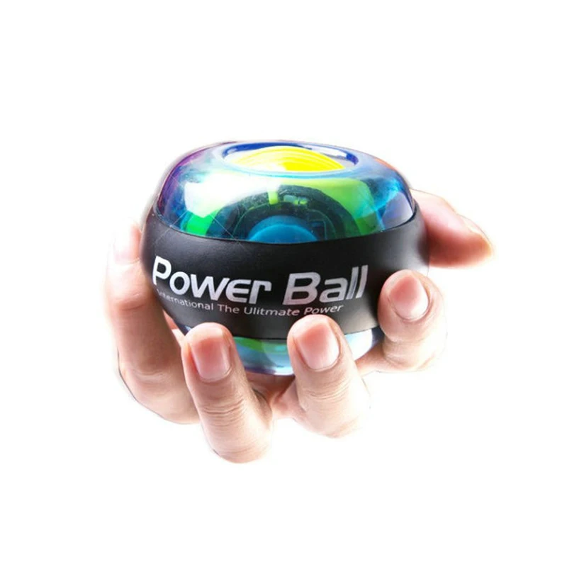 

High Quality Wrist Muscle Power Ball Trainer Relax Gyroscope Ball Gyro Arm Exerciser Strengthener LED Fitness Equipments