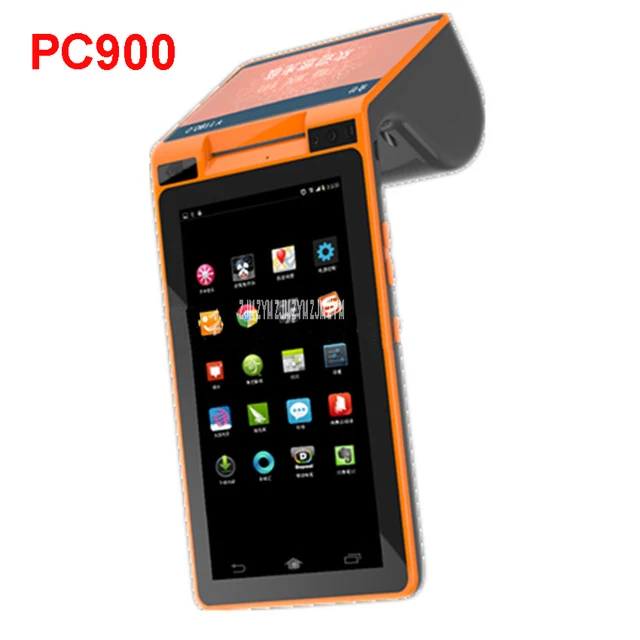 Special Offers Android Mini Terminale POS con Stampante All in One Android Ristorante Sistema POS Touch Screen PC900 support 58MM line thermal