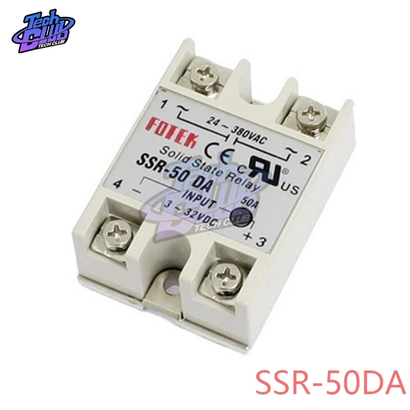 24 V-380 V 40A 250 V SSR-40DA твердотельный релейный модуль 3-32 V DC В AC SSR 40DA
