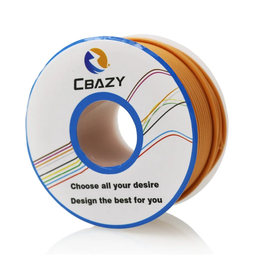  CBAZY Silicone 18AWG 15M flexible silicone wire tinned copper wire cable stranded 10 color optional