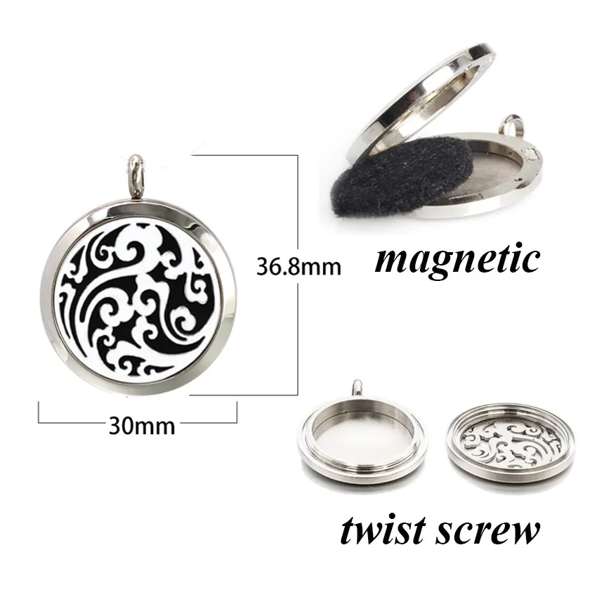 Tree Horse Peacock Unicorn 30mm Stainless Steel Essential Oil Aromatherapy Perfume Locket Diffuser Locket Pendant 10pcs Pads Tree Horse Peacock Unicorn 30mm Stainless Steel Essential Oil Aromatherapy Perfume Locket Diffuser Locket Pendant 10pcs Pads