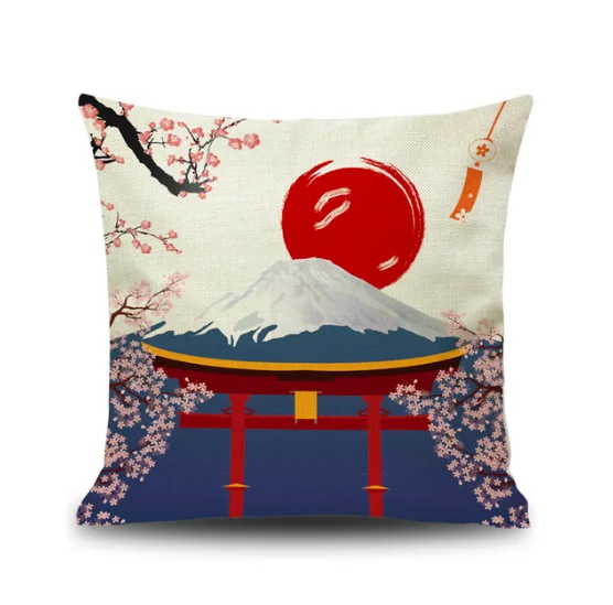 подушки японцев. напольные подушки для сидения. подушка аниме. мягкие подушки в виде еды. традиционная японская подушка.