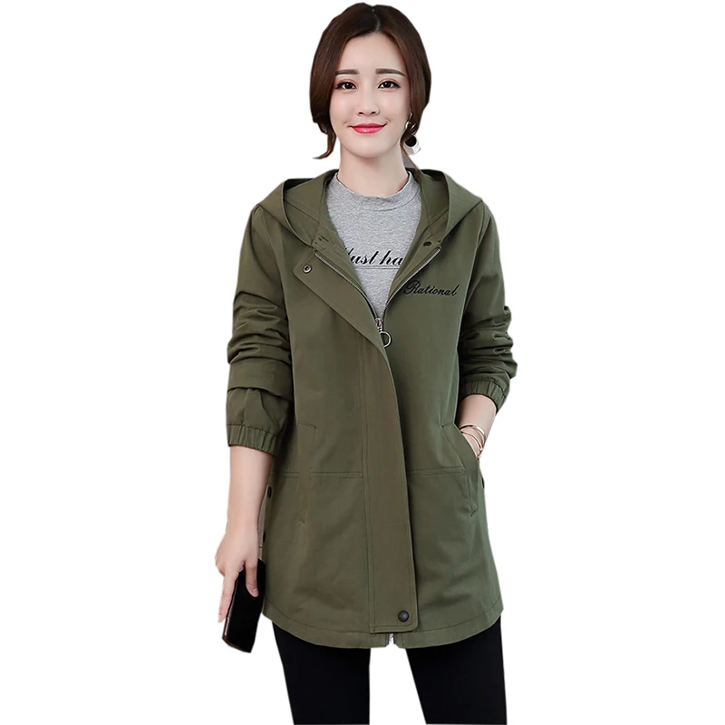 Buy Spring Autumn Women Trench Coats Fashion Cotton