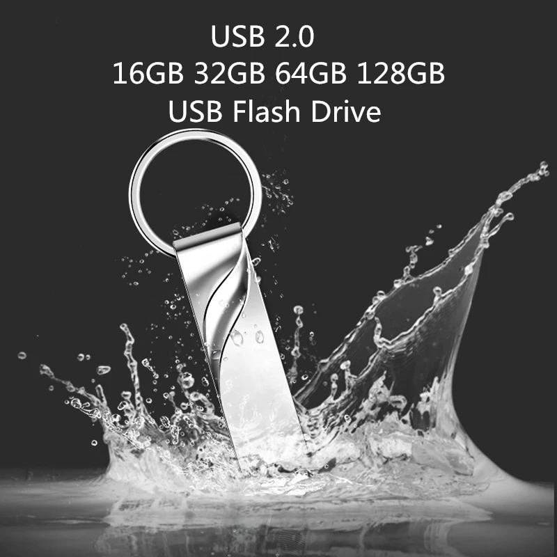 

Pendrive Pen Drive 32GB 16GB 128GB 64GB 8GB USB Flash Drive High Speed 16 32 8 64 128 GB Metal Flash Disk USB 2.0 Key Stick Cle