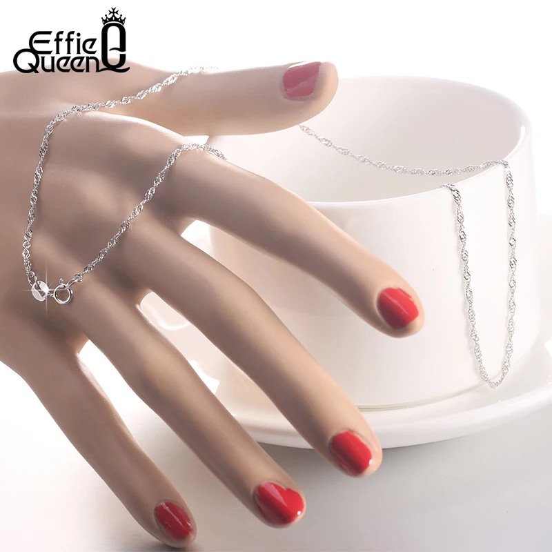Цепочка ожерелье Женская/Мужская серебристая без никеля и свинца|necklace chain|colorful