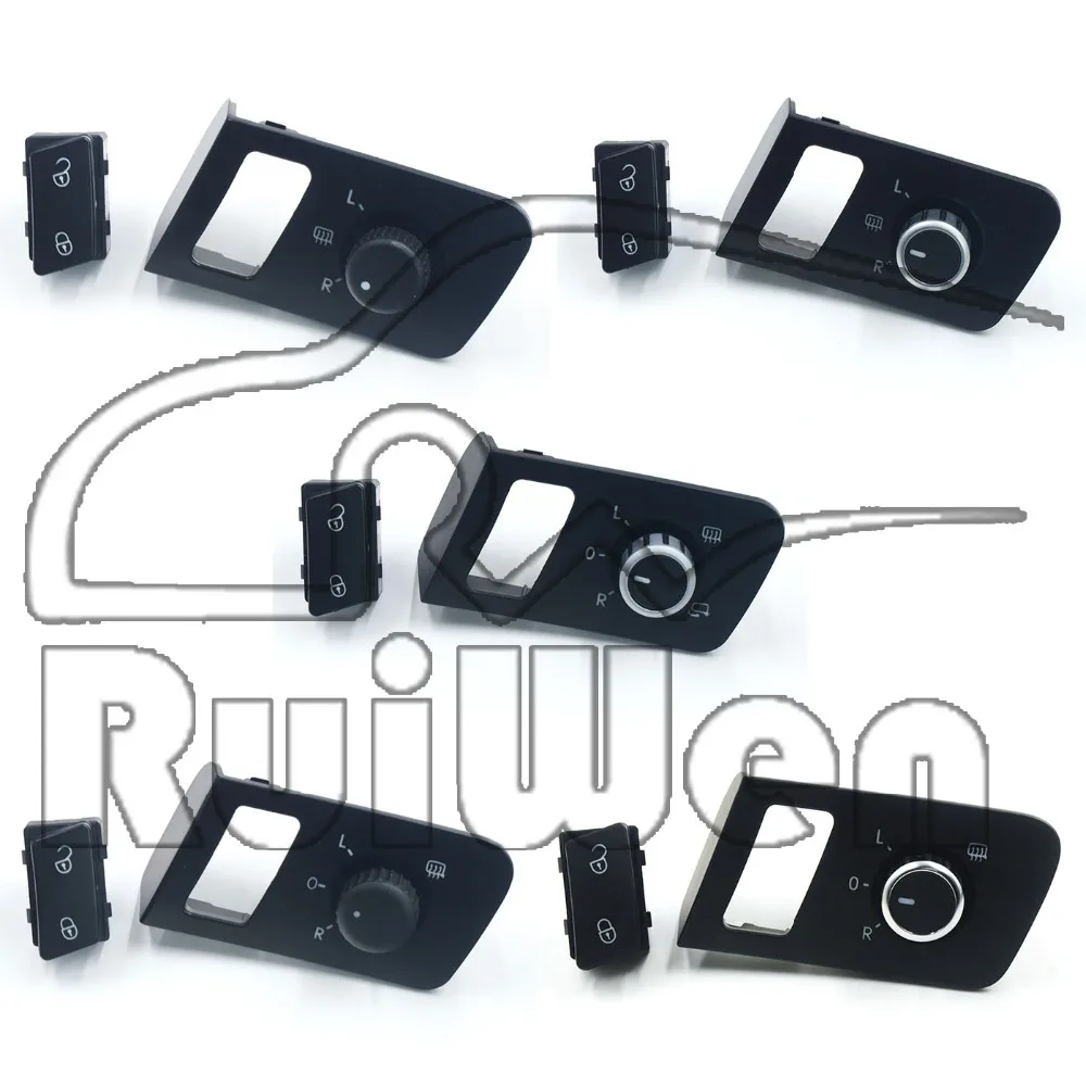 Боковая кнопка управления Зеркалом Для VW Volkswagen Caddy Touran 2005 2017 1T0 1T1959565E 1T1 959 565E 565G