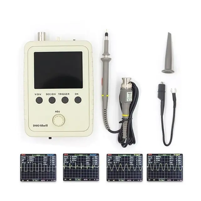 Cheap DSO Shell DSO150 Oscilloscope Full Assembled With P6020 BNC Standard Probe